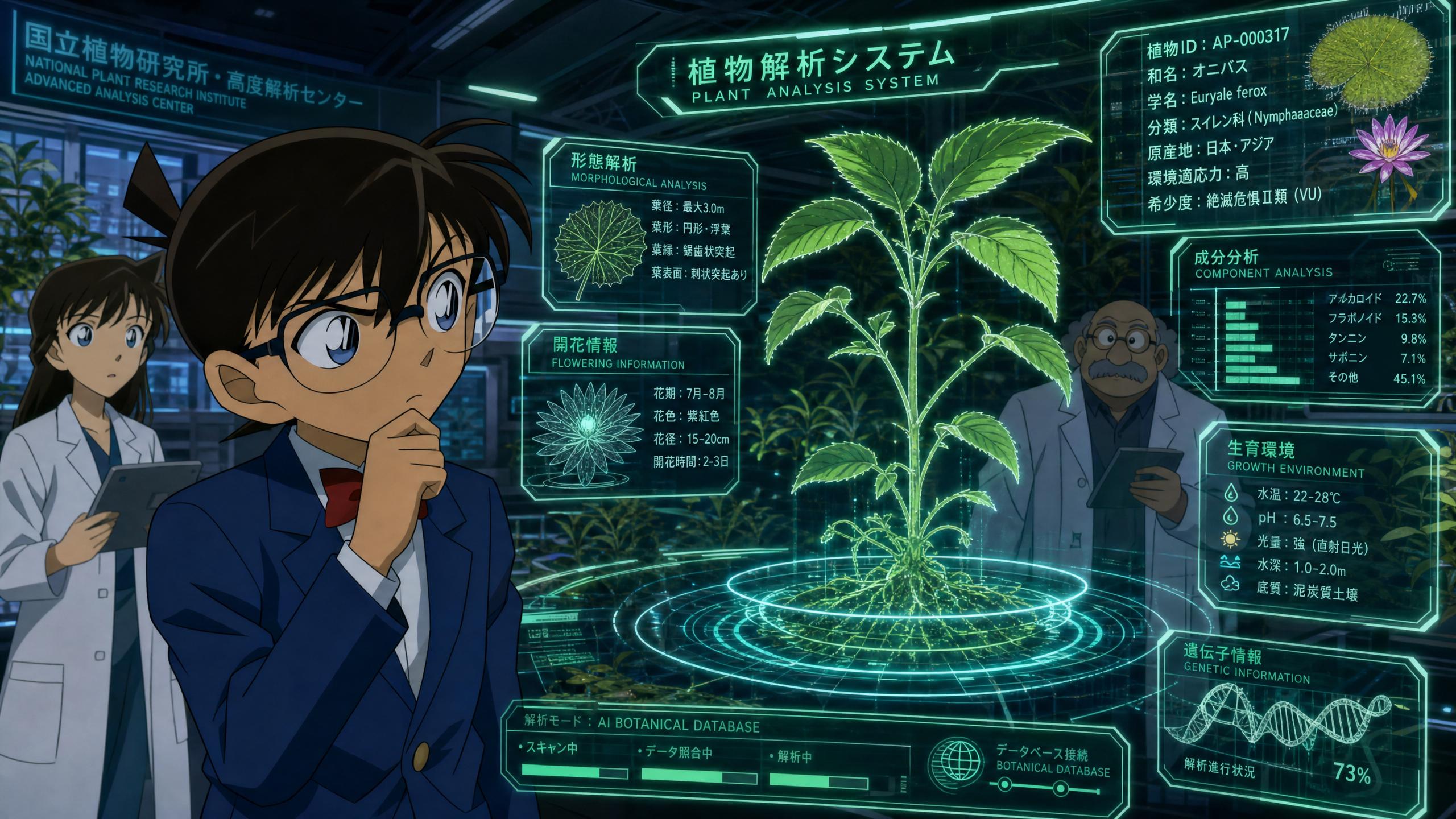 溏心AI植物分析系统